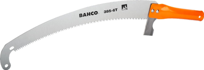 Sharrë krasitjeje Bahco 386, 360mm, 6 TPI, portokalli