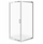 Set kabinë dushi me pellet dushi Cersanit Arteco, 90x90cm, xham transparent, profil krom