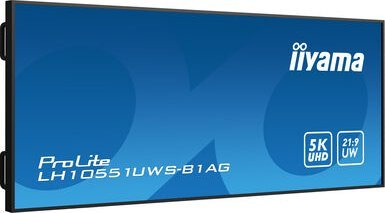 Monitor profesional Iiyama LH10551UWS-B1AG, 105", 5K UltraWide, 500 cd/m², i zi