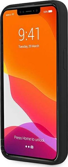 Mbrojtëse telefoni BMW BMHCP13MSILBK për iPhone 13 6.1\", silikon, e zezë