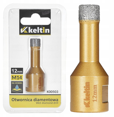 Kurorë diamanti Keltin për gres, 12 mm, M14