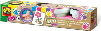 Bojë me gisht SES Creative Girly 24927, ECO, set për kalamaj, shumëngjyrëshe