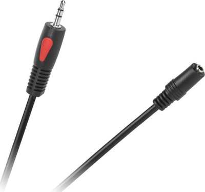 Kabllo aux Cabletech KPO4006, 10 m, e zezë