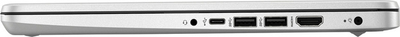 Laptop HP 14s-dq3331nw N4500, 14", 8GB RAM, 256GB SSD, Intel® Celeron®, Intel® UHD, i argjendtë