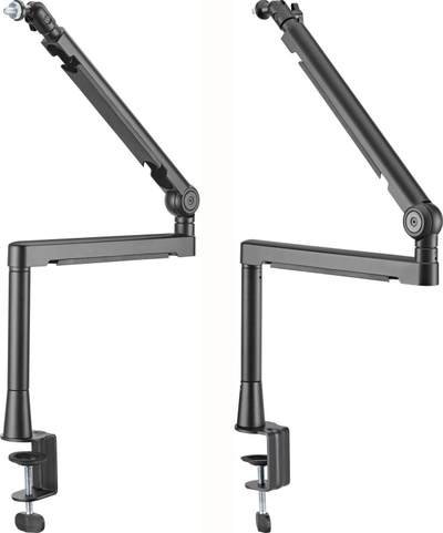 Krah mikrofoni Mozos SB40, 71cm, për tavolinë, i zi