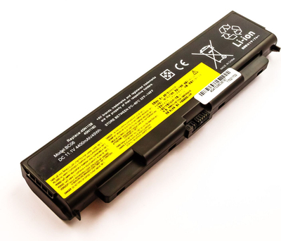 Bateri laptopi MicroBattery Lenovo, 11.1V, 4400mAh, 6 qeliza, e zezë