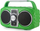 Radio portabël PRIME3 NEON APR71GR, Bluetooth FM, USB SD MP3, jeshile