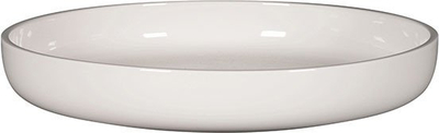 Pjatë e sheshtë RAK Ease, 11", porcelan, ngjyrë ivoris