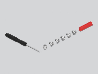Adapter i brendshëm DeLOCK 64136, për SSD M.2 NVMe, me kabllo fleksibile, i zi