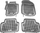 Set tapetash për dysheme makine REZAW PLAST 200909, 4 copë, gomë, të zeza