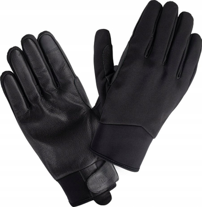 Dorëza pune Magnum MAGNUM AVIO, softshell, me lëkurë natyrale, të zeza