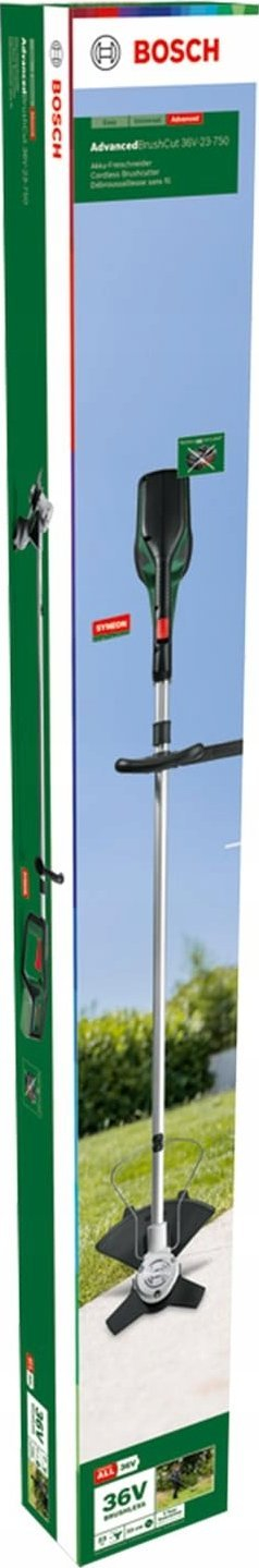 Kositëse bari Bosch ADVANCEDBRUSHCUT 36V-23-750, 36V, 230mm, pa bateri