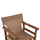 Karrige regjisori Limnos Walnut HM10368.04, dru ahu masiv, e palosshme, ngjyrë mocha
