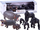 Set lodrash figurina Safari Model Series, 7 copë, plastikë, shumëngjyrëshe