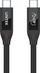 UNITEK C14100BK-0.8M USB4 Gen 2x2 USB-C Кабел, Црн
