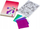 Set kreativ me sticker metalik Derform Unicorn, 5 fletë, shumëngjyrësh