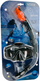 Set snorkeling Intex Explorer, maskë edhe tub silikoni, për të rritur, i zi