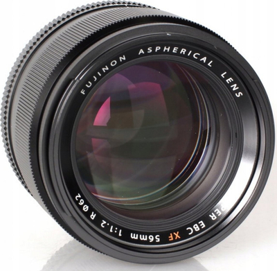 Objektiv Fujifilm XF 56mm F1.2 R, prime, i zi