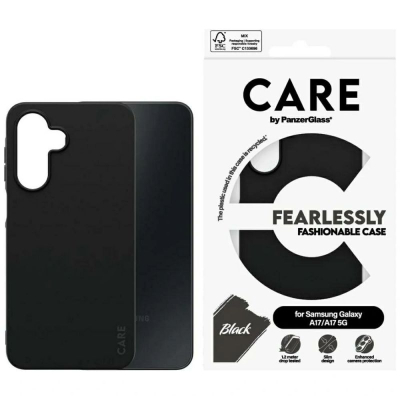 Mbrojtëse telefoni PanzerGlass CARE, TPU, Samsung Galaxy A17 A17 5G, e zezë