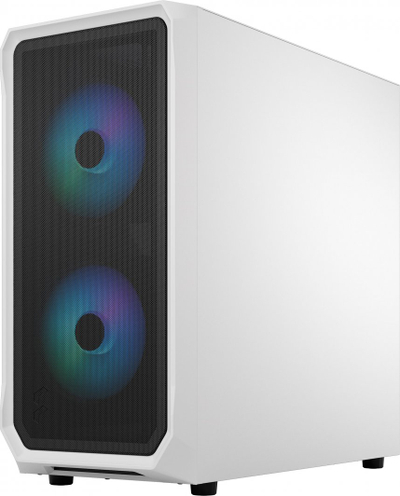 Kasë Fractal Design Focus 2 RGB, e bardhë, Midi Tower