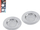 Set sita lavamani Orient, çelik inox, 3.8 cm dhe 7.5 cm, ngjyrë argjendi
