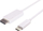 Kабел MicroConnect USB-C во DisplayPort, 2 m, 4K 60Hz, бел