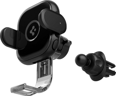 Karikues makine me wireless Spigen OneTap Universal, për grilat e ajrit, 15W, i zi