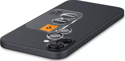 Mbrojtës kamere Spigen Glass TR EZ Fit Optik Pro, set me 2 copë, xham i temperum, transparent