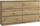 Комода Topeshop MALWA M6, 140cm, 6 фиоки, даб artisan