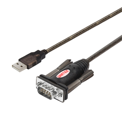 Kabllo adapter USB Unitek USB A në RS 232, 1.5 m, e zezë