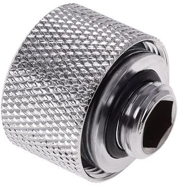 Lidhëse e drejtë Alphacool 17384, 1/4" 16 mm, 6 copë, krom