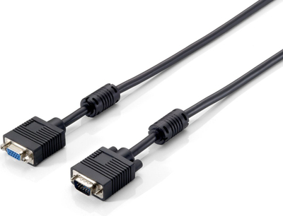 Kabllo zgjatëse VGA Equip HD15, 1m, e zezë