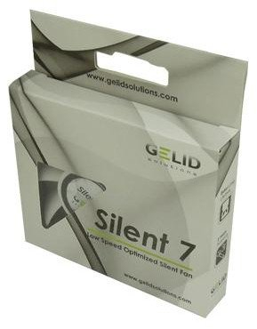 Ventilator për kasë GELID Solutions Silent 7 FN-SX07-22, 70mm, 2200 RPM, ngjyrë e zezë