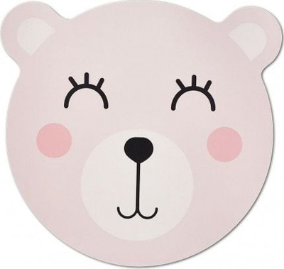 Nënpjatë plastike Zeller Bear, 38 cm, rozë