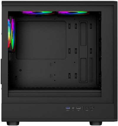 Kuti kompjuteri EVOLVEO Panthera, mATX, 6x ventilator ARGB 120mm, panel druri dhe xham