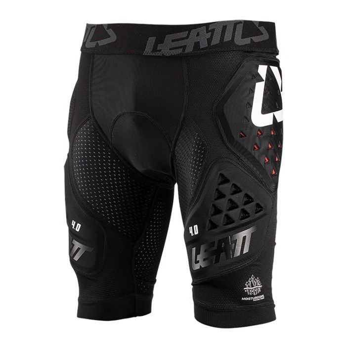 Pantallona mbrojtëse LEATT Impact Shorts 3DF 4.0, madhësia M, të zeza