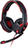Kufje gaming No Fear Headphones, 40mm, LED, të kuqe