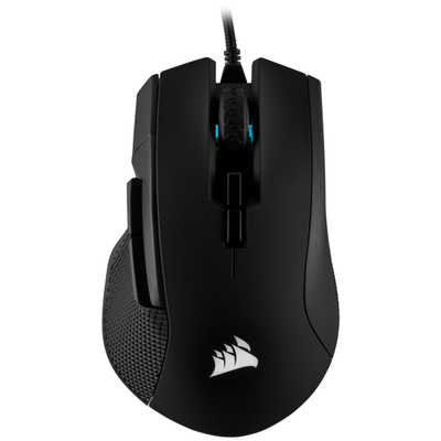 Maus gaming Corsair IRONCLAW RGB, me kabllo, optik, i zi