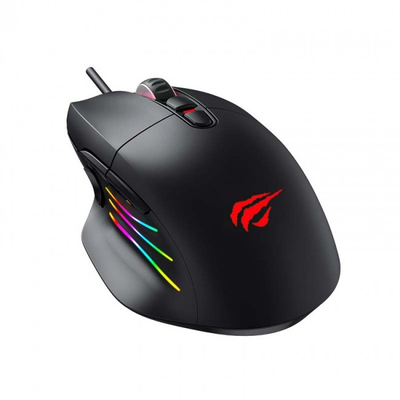 Гејминг глувче Havit Gamenote MS1013, RGB, USB, црно
