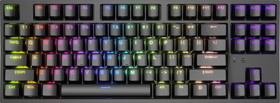 Tastierë mekanike Genesis THOR 404 TKL, Gateron Yellow Pro, RGB, e zezë