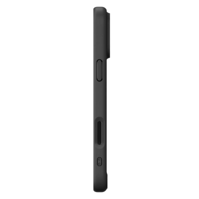 Kapak telefoni Spigen Ultra Hybrid MagSafe, për iPhone 17 Pro, transparent, i zi