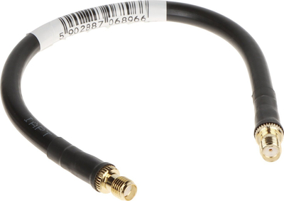 Коаксијален RF кабел SMA-Ж во SMA-Ж H155, 0,2 m, црн