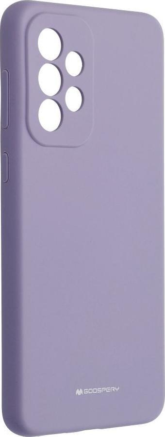 Mbulesë telefoni Mercury Silicone për Samsung Galaxy A33 5G A336, silikon, lavender gri