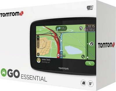 Navigacion GPS TomTom GO Essential, 5\", Bluetooth, i zi