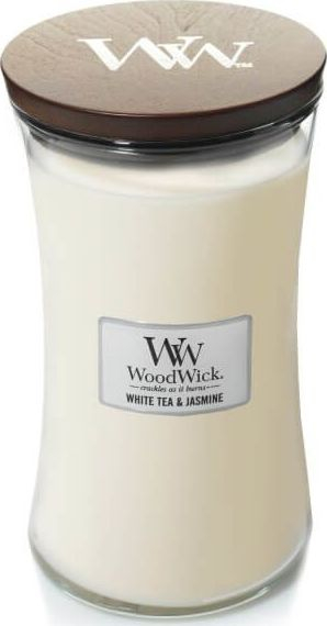 Qirinj aromatik Debenhams White Tea and Jasmine, madhësi e madhe, aromë çaj i bardhë dhe jasemin, i bardhë