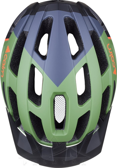 Helm biçiklete Cairn Prism XTR II, 55-58 cm, MTB, jeshile e zezë