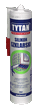 Ngjitës silikon Tytan, 310 ml, i bardhë