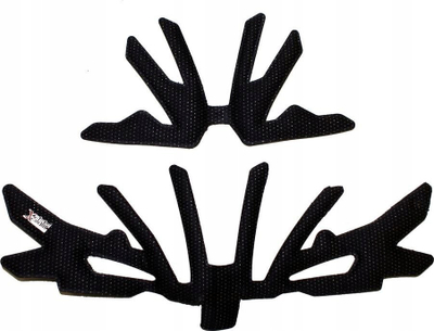 Jastëkë të brendshëm për helmetë Bell Sixer MIPS, XL 61–65 cm, të zinj