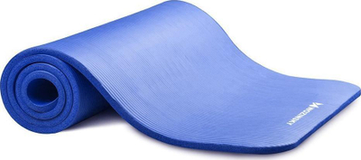 Tapet fitness Wozinsky Gymnastics Exercise Mat, 181 x 63 x 0.9 cm, kundër rrëshqitjes, blu