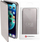 Këllëf telefoni Forcell Elegance për iPhone 14 Plus, tip libër, me kapak, gri